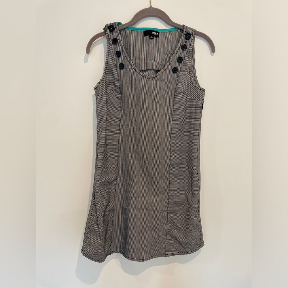 Brooklyn Industries Black and White Striped dress